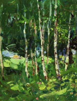 Birch trees. Summer. Gremitskikh Vladimir
