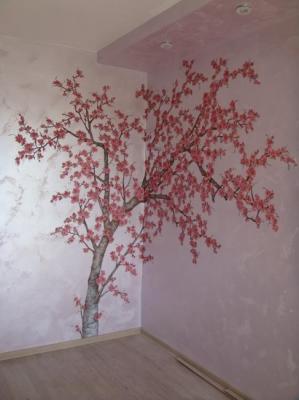 Cherry blossom decor