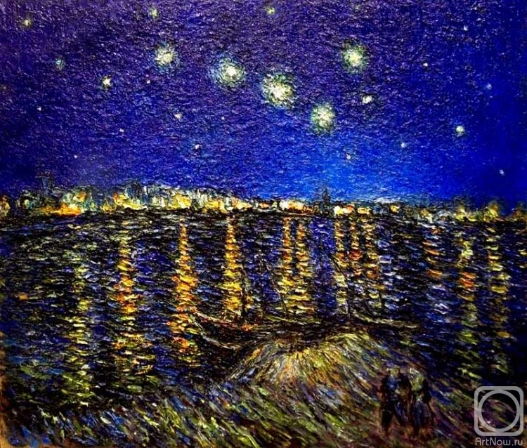 Jelnov Nikolay. Starry Night Over the Rhone