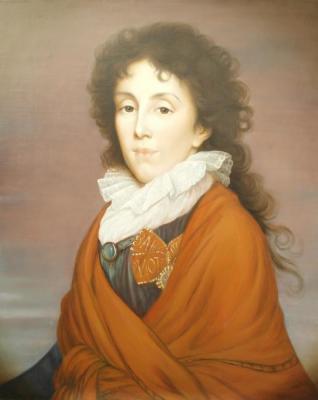 Portrait of Countess E.I. Golenishcheva-Kutuzova