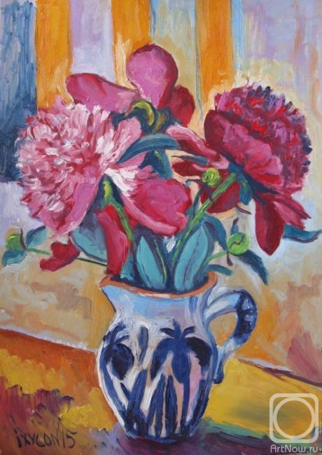 Ixygon Sergei. Peonies