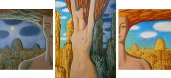 The Wheat (triptych). Sablin Alexander