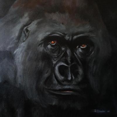 Portrait of a Gorilla. Shvedov Sergei