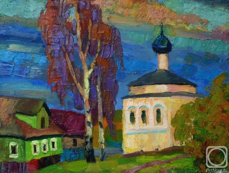 Berdyshev Igor. Spring evening in Romanov-Borisoglebsk