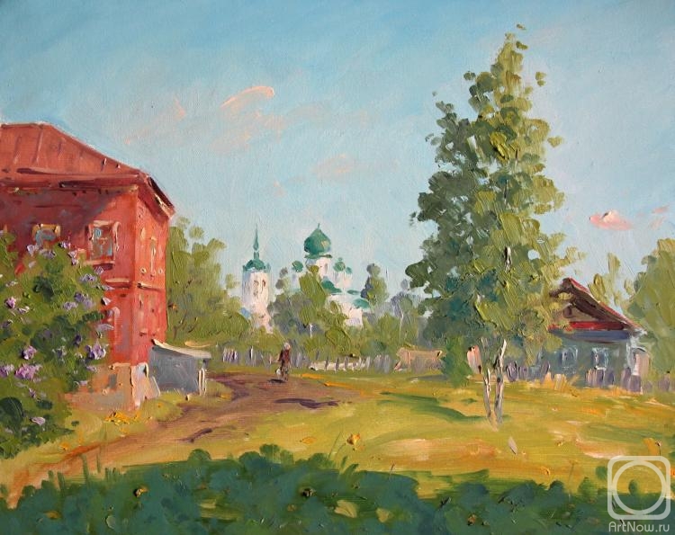 Alexandrovsky Alexander. Morning in Old Ladoga