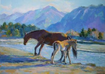 Horses. Chernysheva Marina