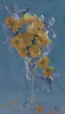 Yellow daisies. Chernovalova Nina