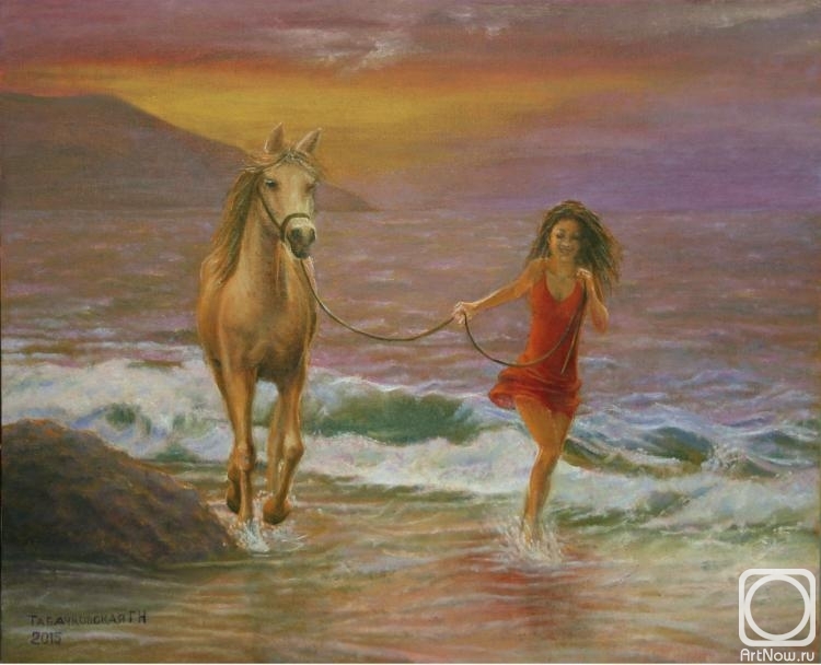 Kudryashov� Galina. Running on the waves