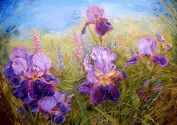 Dance of irises. Rybina-Egorova Alena