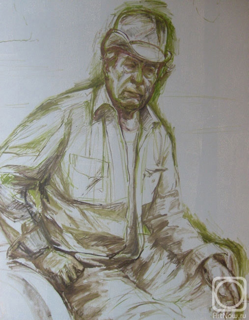 Rybina-Egorova Alena. Sketch to a portrait