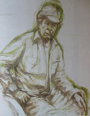 Sketch to a portrait. Rybina-Egorova Alena