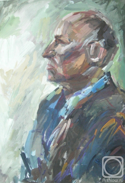 Efimova Ulya. Male portrait