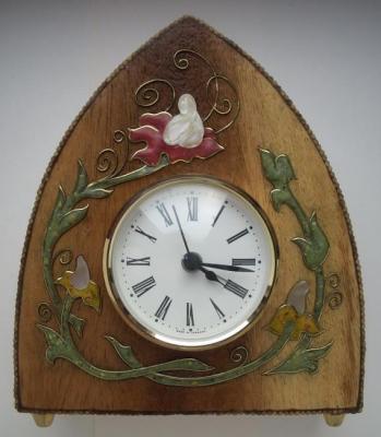 Watch made of wood "Bouquet"