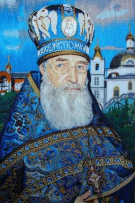 Portrait of the priest. Rybina-Egorova Alena