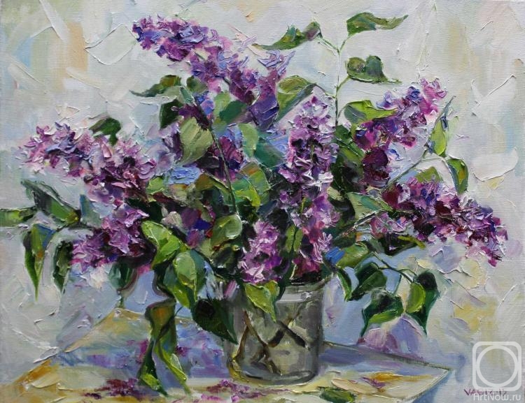 Shaykhetdinov Vagiz. Bouquet of lilacs 1
