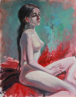 The girl with the brides