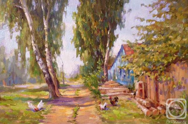 Rybina-Egorova Alena. Summer in the village