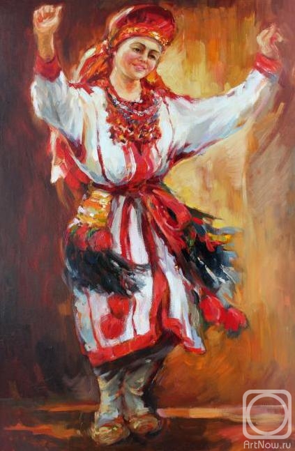 Rybina-Egorova Alena. Mordovian dance