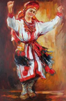 Mordovian dance (Mordovian National Suit). Rybina-Egorova Alena