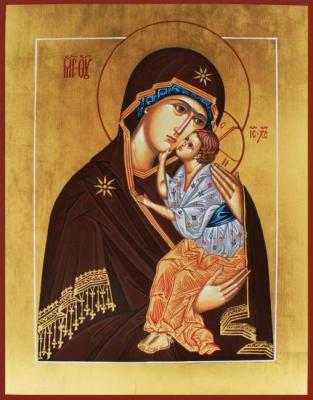 Yaroslavl icon of the Mother of God ( ). Rybina-Egorova Alena