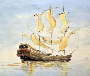 Frigate (Sailing Frigate). Minaev Sergey