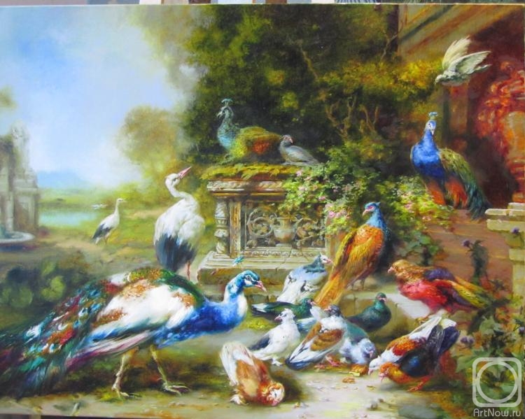 Fedorova Irina. Bird yard