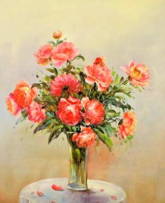 Painting Roses. Minaev Sergey