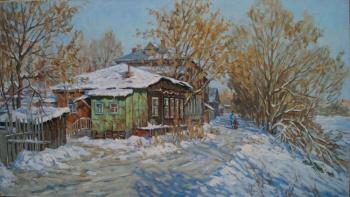 Sura Embankment, Old Penza (etude). Sychev Vasily