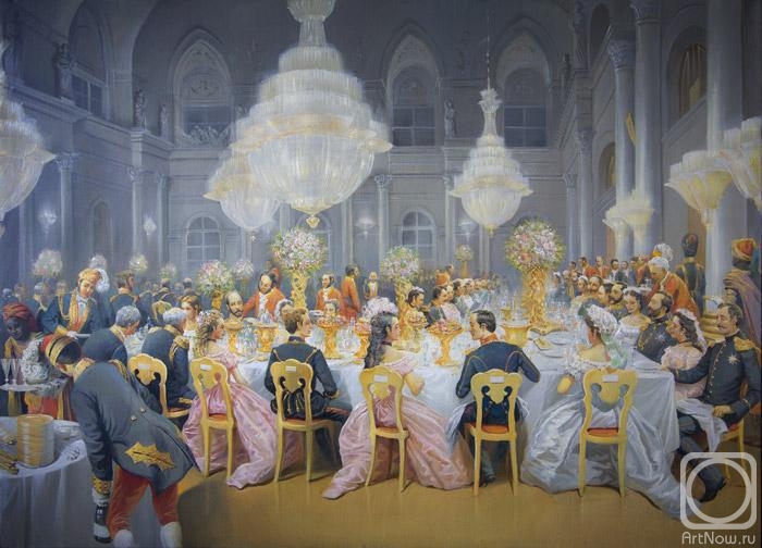 Mescheriakov Pavel. Ball in the Winter Palace