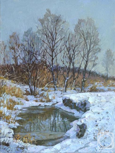 Panov Eduard. Winter Pond