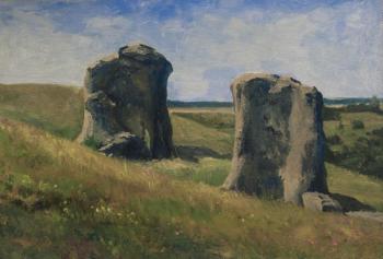 Stone pillars. Bravkov Vladimir