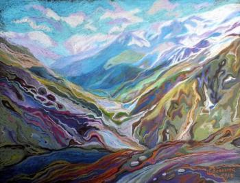 Baksanskoe gorge. Series "Caucasus Trip"