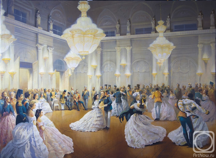 Mescheriakov Pavel. Reception at the Winter Palace