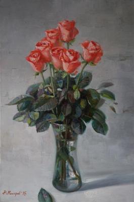 A long-awaited meeting. Roses