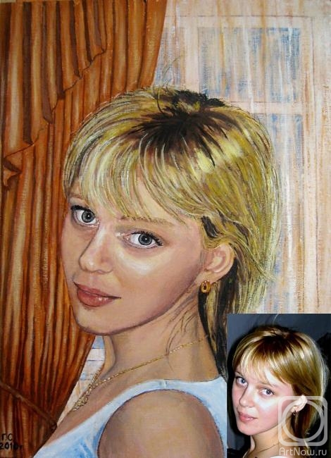 Strunina Galina. Portrait of a Girl