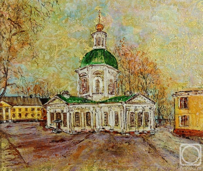 Volkhonskaya Liudmila. Sarov Desert. Church of St. Zosima and Sabbatius