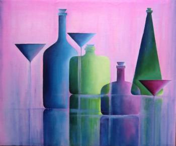 Colored bottles. Orlov Andrey