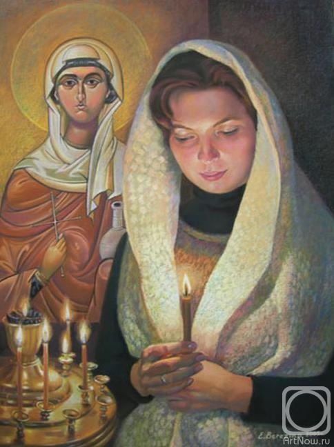 Berezina Elena. Lght of St. Anastasya