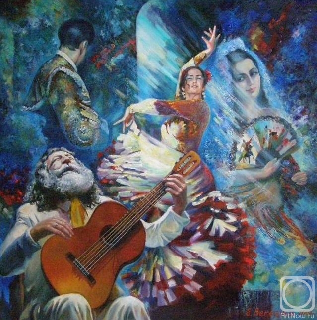 Berezina Elena. Flamenco