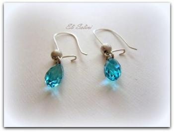 Earrings "Sea drops" (). Selini Eli