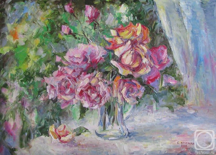 Kruglova Svetlana. The pleasant scent of roses