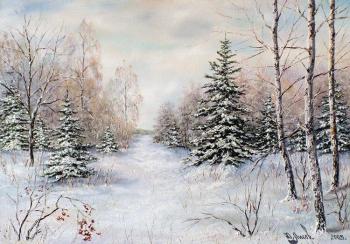 Winter wood (Marge Of A Wood). Lysov Yuriy