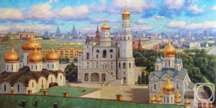Razzhivin Igor. Gold-domed Moscow