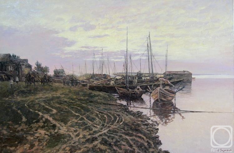 Soldatenko Andrey. On the Volga