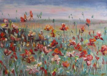 Fields of poppies. Kruglova Svetlana
