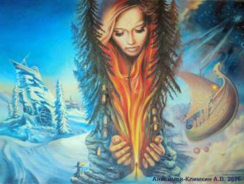 The boundary between the worlds. Anisimov-Klimkin Alexey