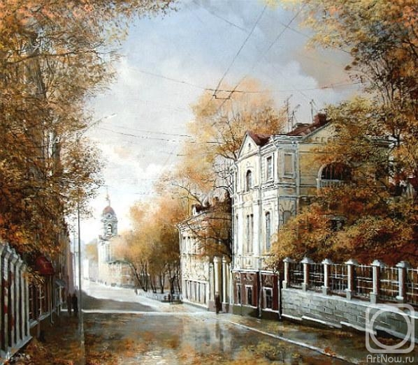 Starodubov Alexander. Yauzskaya street. End of September