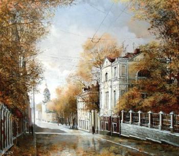 Yauzskaya street. End of September. Starodubov Alexander