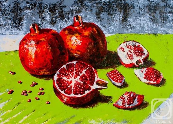 Krokhicheva Olga. Pomegranates