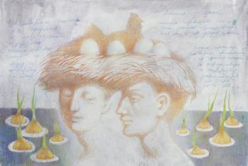 Scrambled Eggs with Onion. Naletova Olga